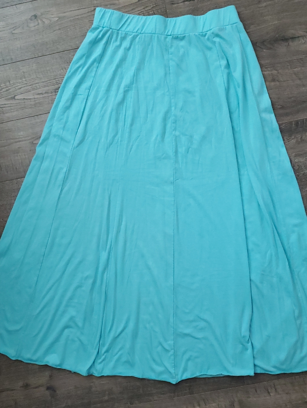 Cato Aqua Blue Maxi Skirt